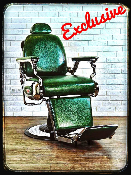 Барбер кресло Vintage Green Барбер кресло Vintage Green